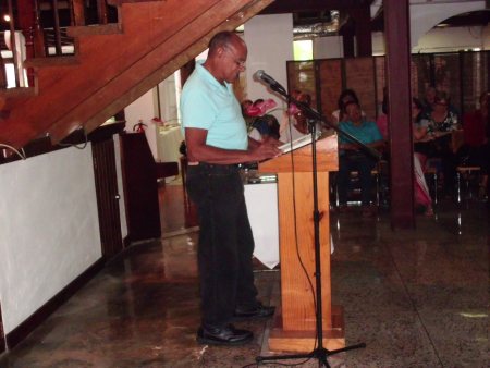 Artist Jackie Hinkson reads one of several passages from his critically acclaimed memoir, What Things are True, a Paria Publishing title.
